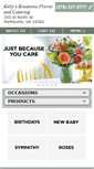 Mobile Screenshot of kellykreationsflorist.com